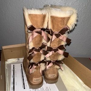 ugg tall bailey bow